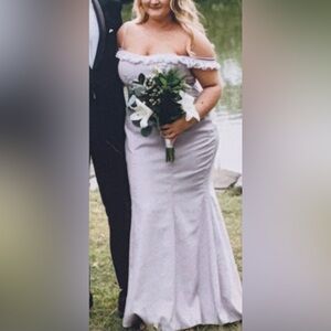 Lavender Bridesmaid/Wedding Guest/Prom Dress